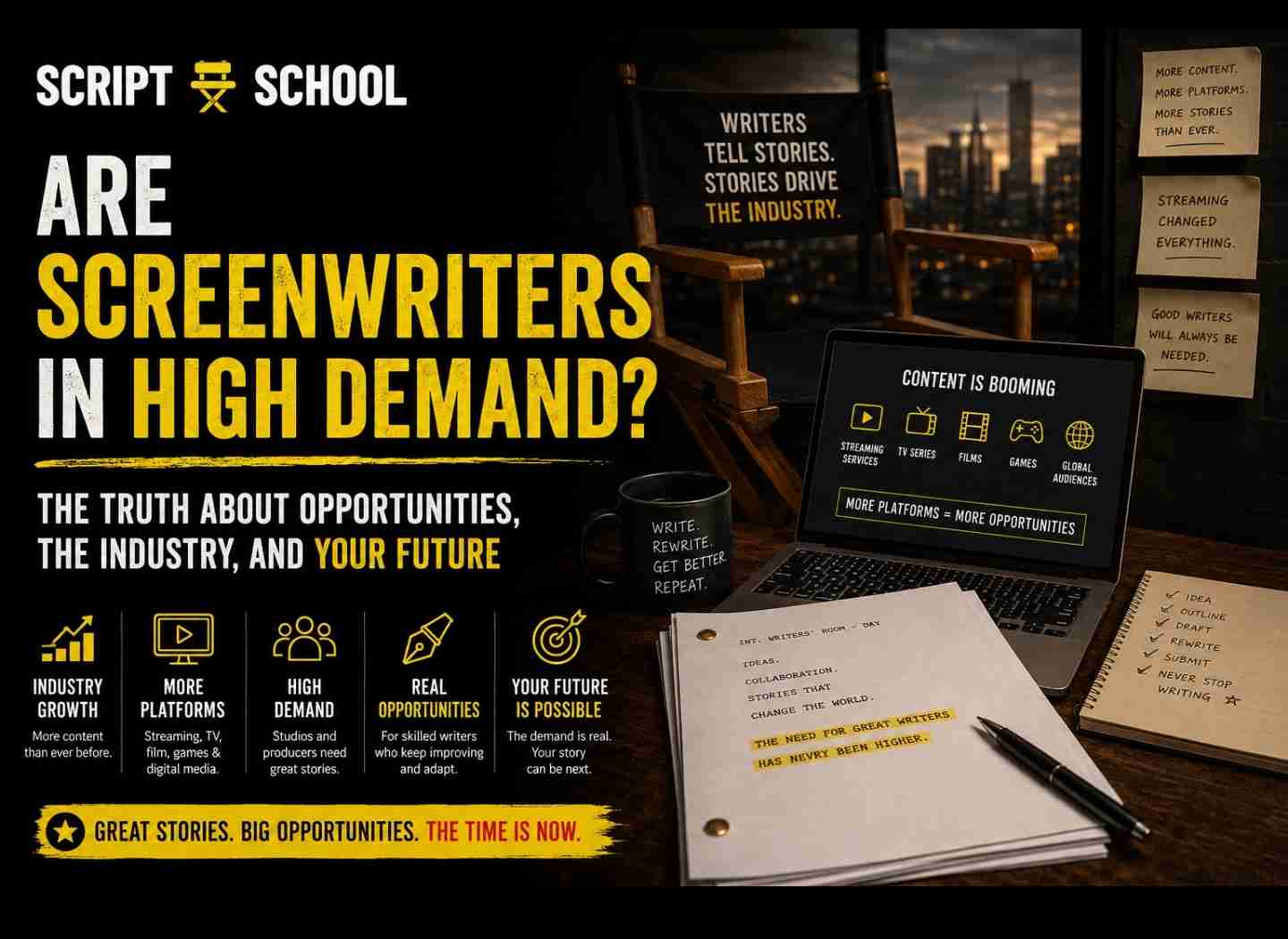 Are Screenwriters in High Demand