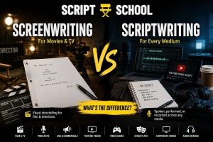 Screenwriting vs Scriptwriting
