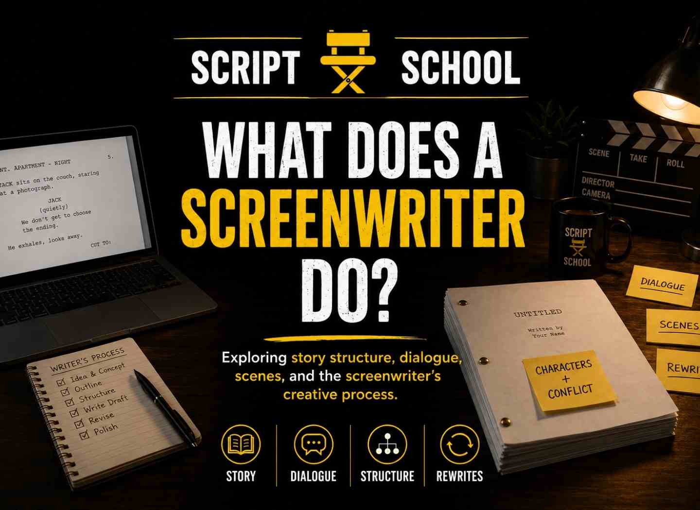 What Does a Screenwriter Actually Do Day to Day