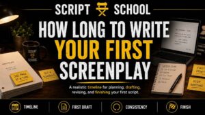 How Long Does It Take to Write Your First Screenplay