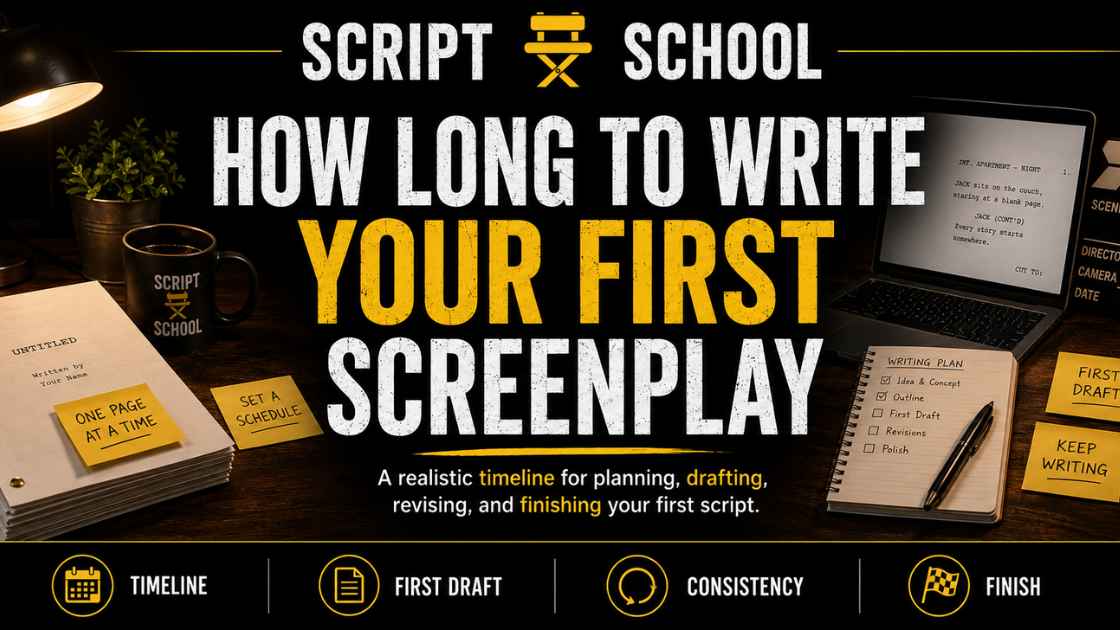 How Long Does It Take to Write Your First Screenplay