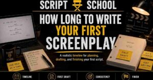 How Long Does It Take to Write Your First Screenplay