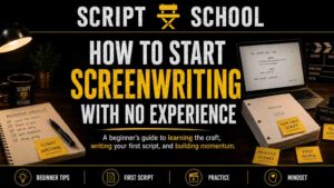 How to Start Screenwriting With No Experience