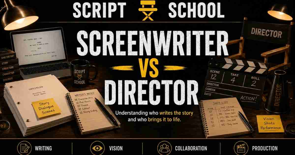 What Is the Difference Between a Screenwriter and a Director