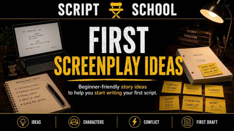 What Should My First Screenplay Be About