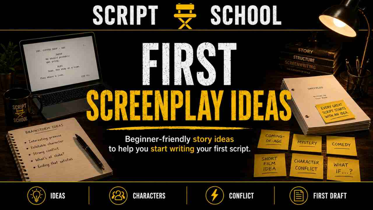What Should My First Screenplay Be About